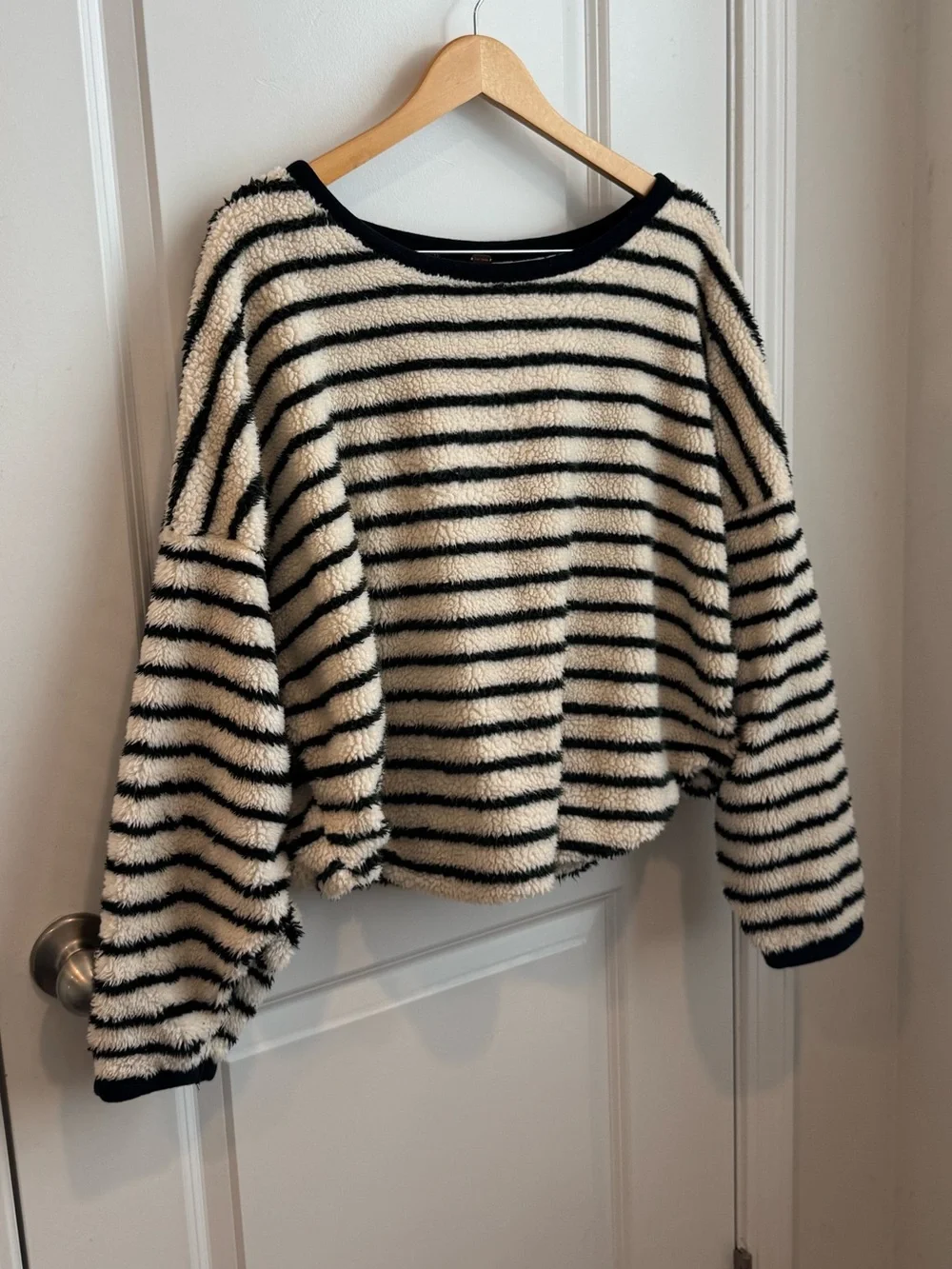 Free People Breton Striped Pullover Medium Women’s Top Sweater